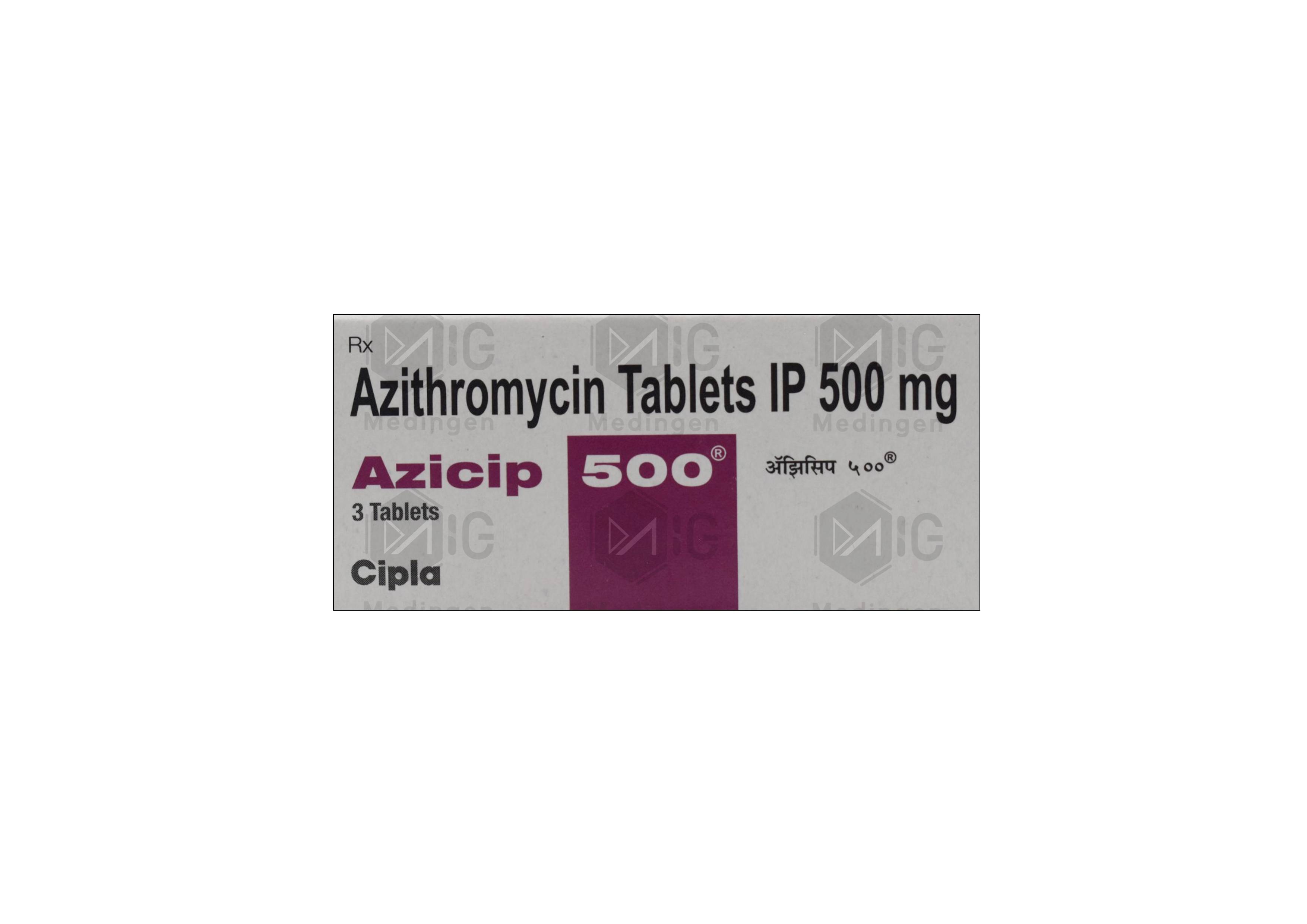 AZICIP 500MG